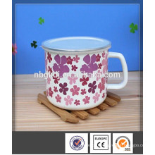 logo full printing enamel mug
